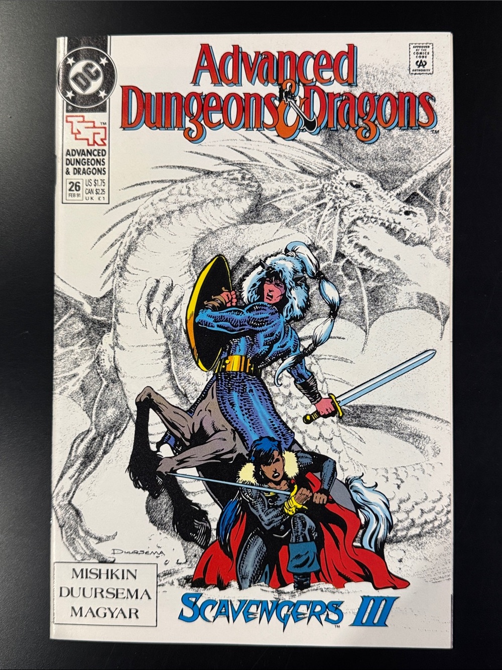 Advanced Dungeons & Dragons #26: Scavengers III - Vintage DC Comic Book